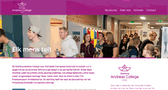 Desktop Screenshot of andreascollege.nl